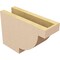 Ekena Millwork 4in. W x 8in. H x 12in. L Alpine Woodgrain TimberThane Rafter Tail, Primed Tan RFTUR04X08X12ALPRCPR - alternate 3